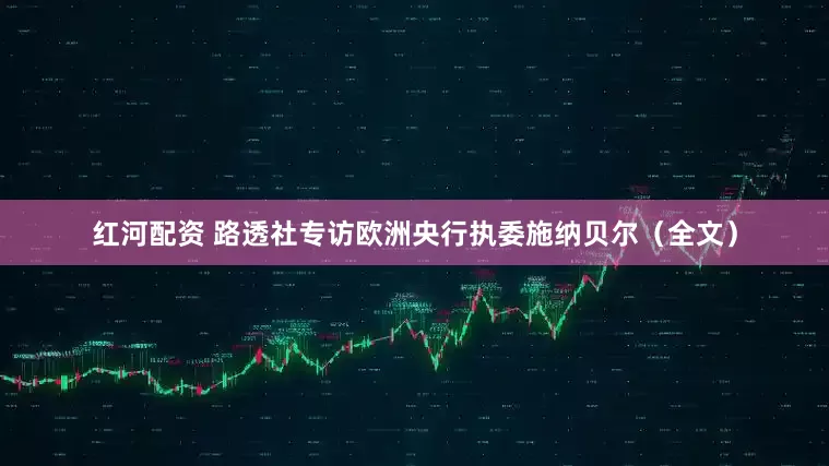 红河配资 路透社专访欧洲央行执委施纳贝尔（全文）